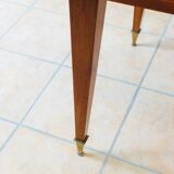 Table rectangular vintage with extension 1960