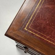 Mahogany partner desk English 19th century