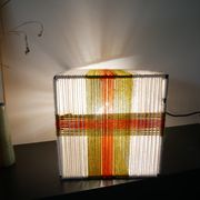 Kara table lamp woven