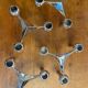 Lot 4 bougeoirs Stoff de Nagel