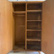 Armoire vintage pieds compas