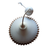 Opaline glass suspension ceiling light