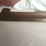 Old wooden pediment