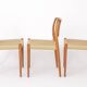 6 chaises Niels Otto Møller modèle 83 – Chaises de salle à manger danoises en teck, années 1970
