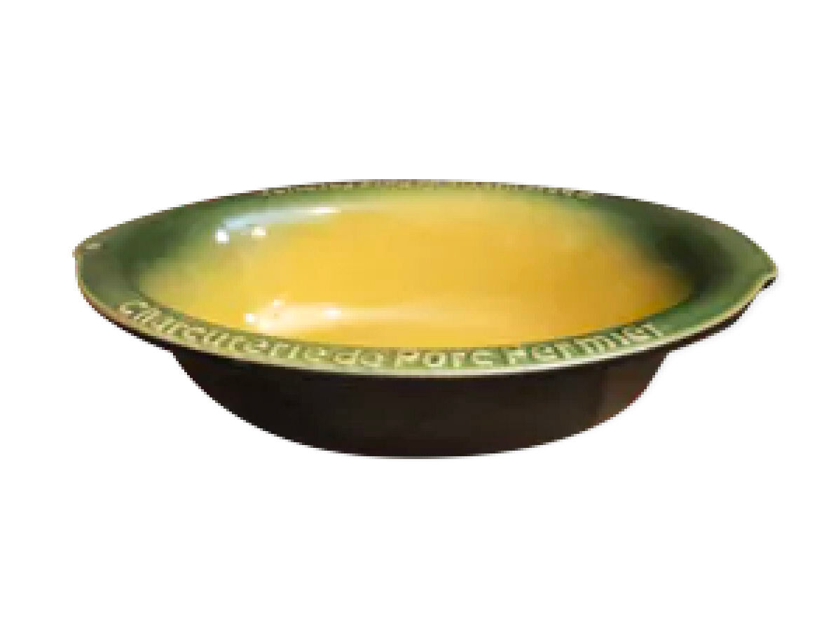 Plate stampillé Jean Pierre Tallec