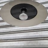 Perforated lacquered sheet metal suspension from the 90s