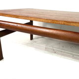 Vintage teak coffee table made in the 1960s