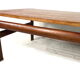 Vintage teak coffee table made in the 1960s