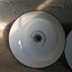 Série de 4 lampes émaillées industrielles