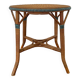 Guéridon table basse vintage en rotin