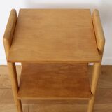 Light oak bedside table 1950