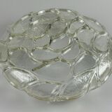 60s 70s ceiling lamp or wall lamp Bubble Glass Germany Space Age Design