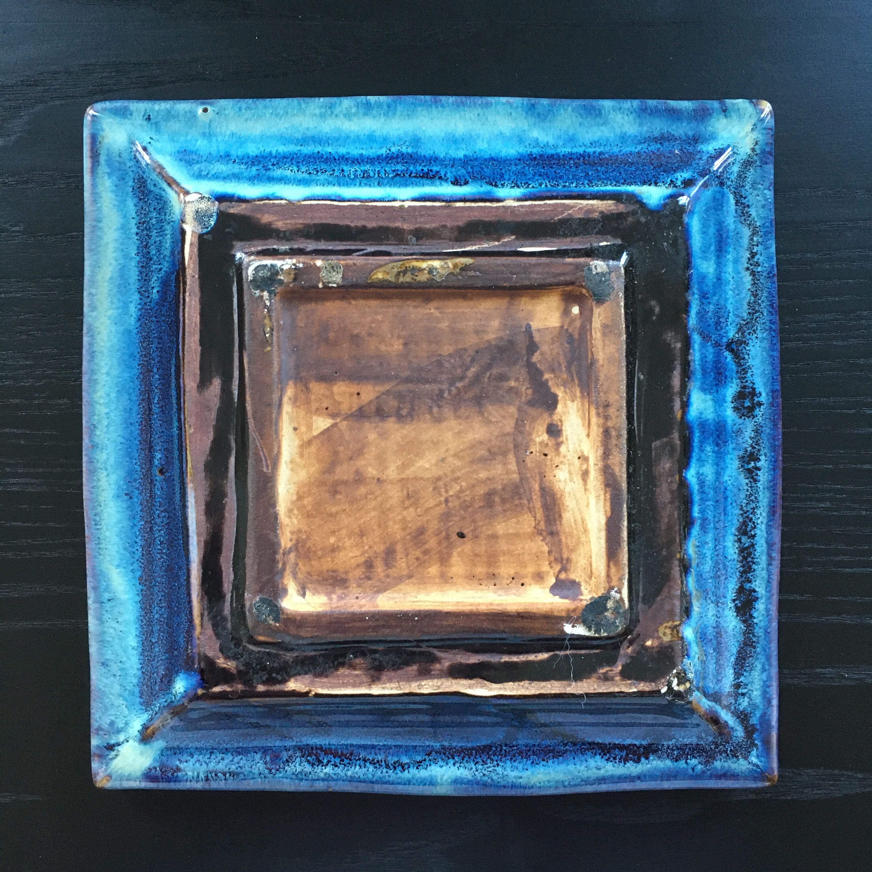 Blue pocket emptier, unique piece