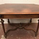 Table bureau Napoléon III en palissandre et placage XIX siècle