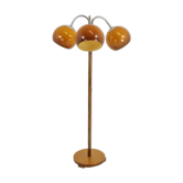 1960s wood floor lamp, Czechoslovakia