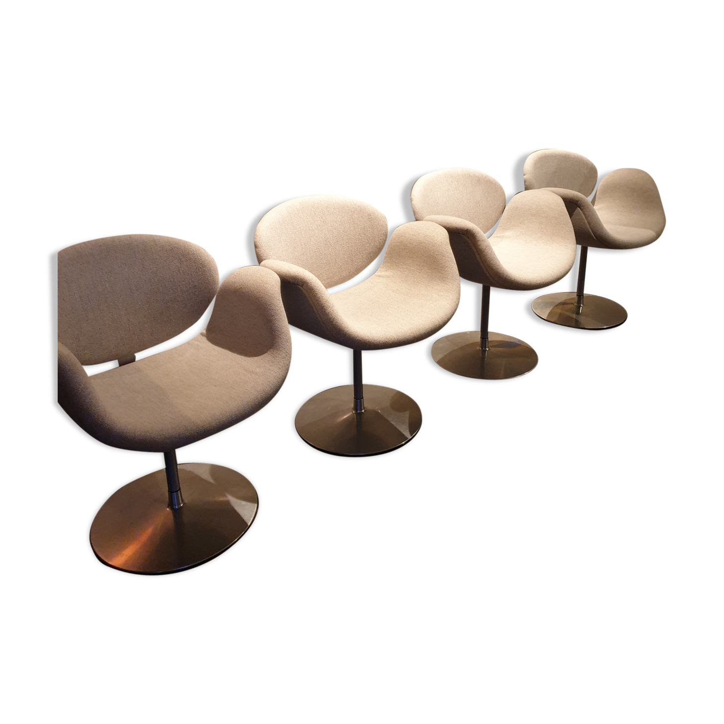 Little tulip chairs for Pierre Paulin for Artifort