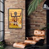 Exhibition poster, Keith Haring