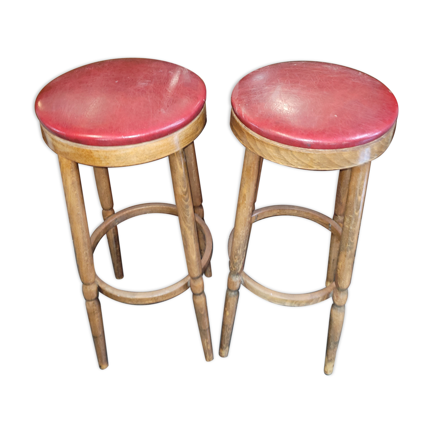 Paire de tabourets de bar