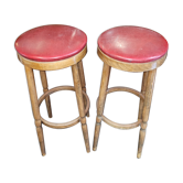 Paire de tabourets de bar