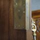 buffet - richly carved antique display cabinet - Renaissance / 19th century style