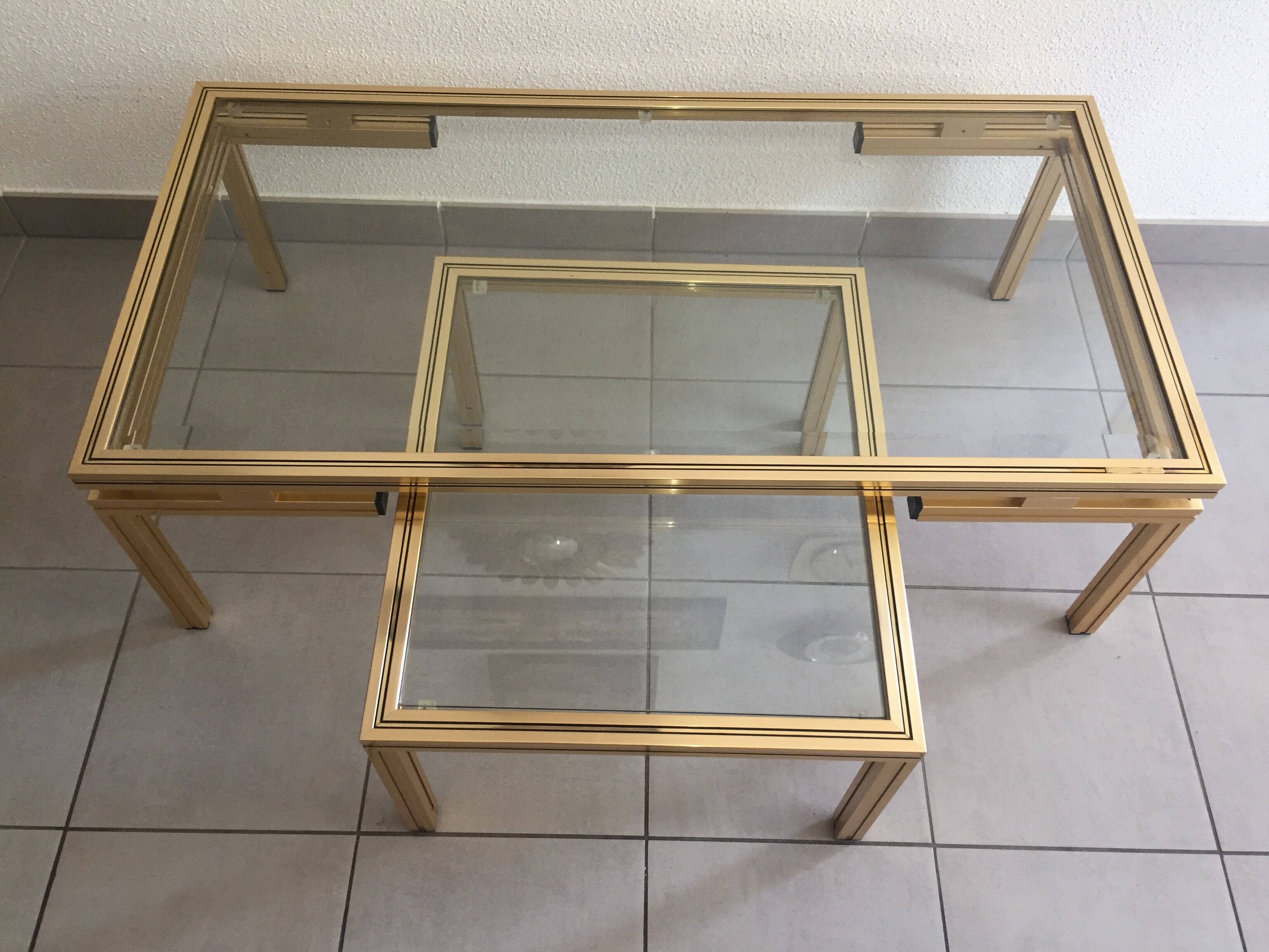 Coffee tables Pierre Vandel 1970