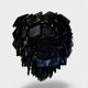 2 recycled glass suspensions, Maison Spiridon Paris
