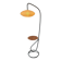 Floor lamp (lamp & table) in tubular steel, ca 1960