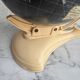 Vintage French school globe – model with black oceans