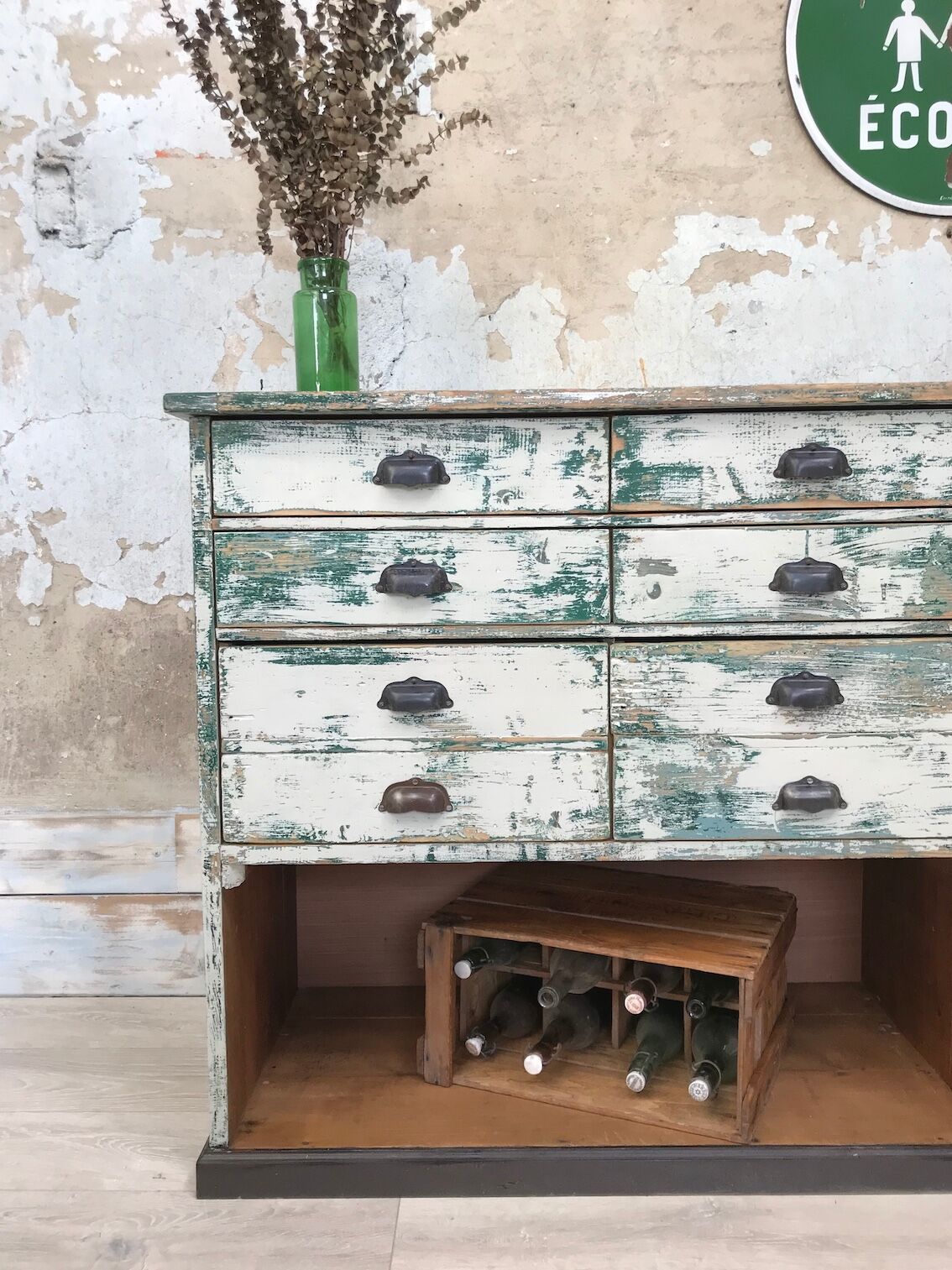 Vintage drawer craft furniture