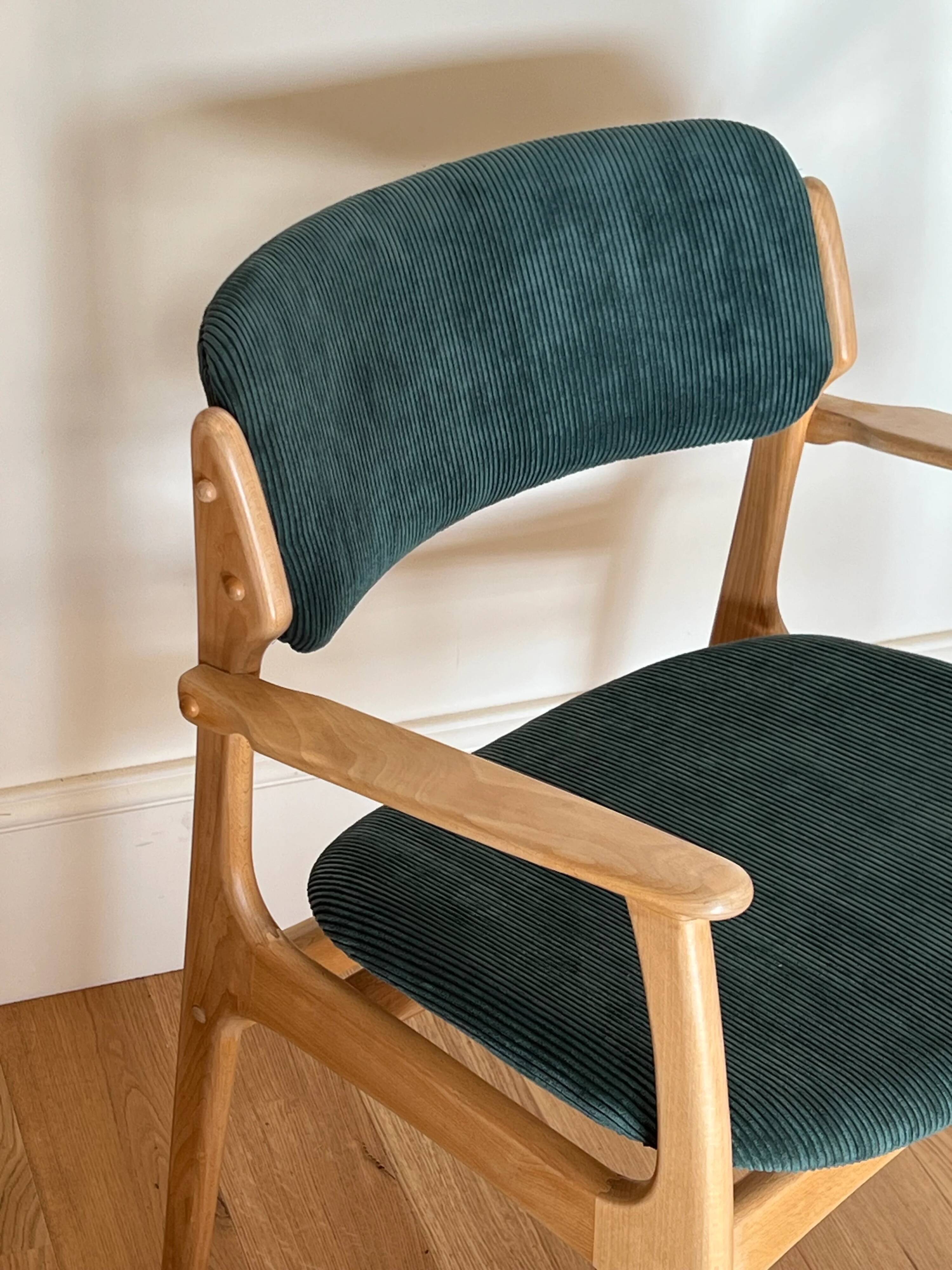Vintage Danish armchair "Model 50" – Erik Buch for O.D. Møbler, 1960s (2 available)