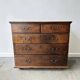 Antique Georgian Oak Chest of Drawers Swan Neck Handles circa 1760-1800