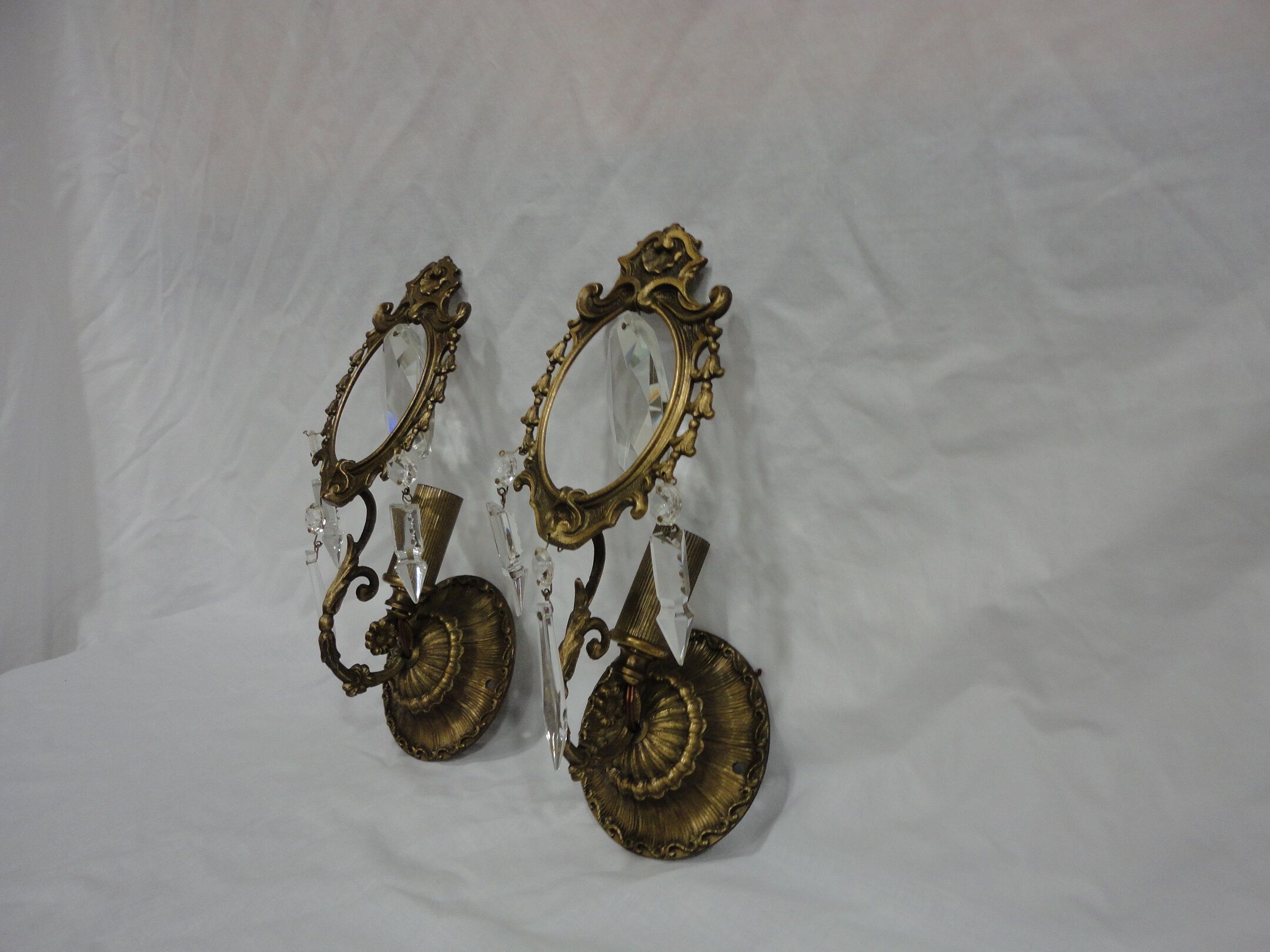 Paire d'appliques style baroque