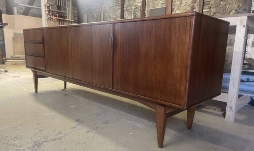 Vintage Scandinavian teak sideboard
