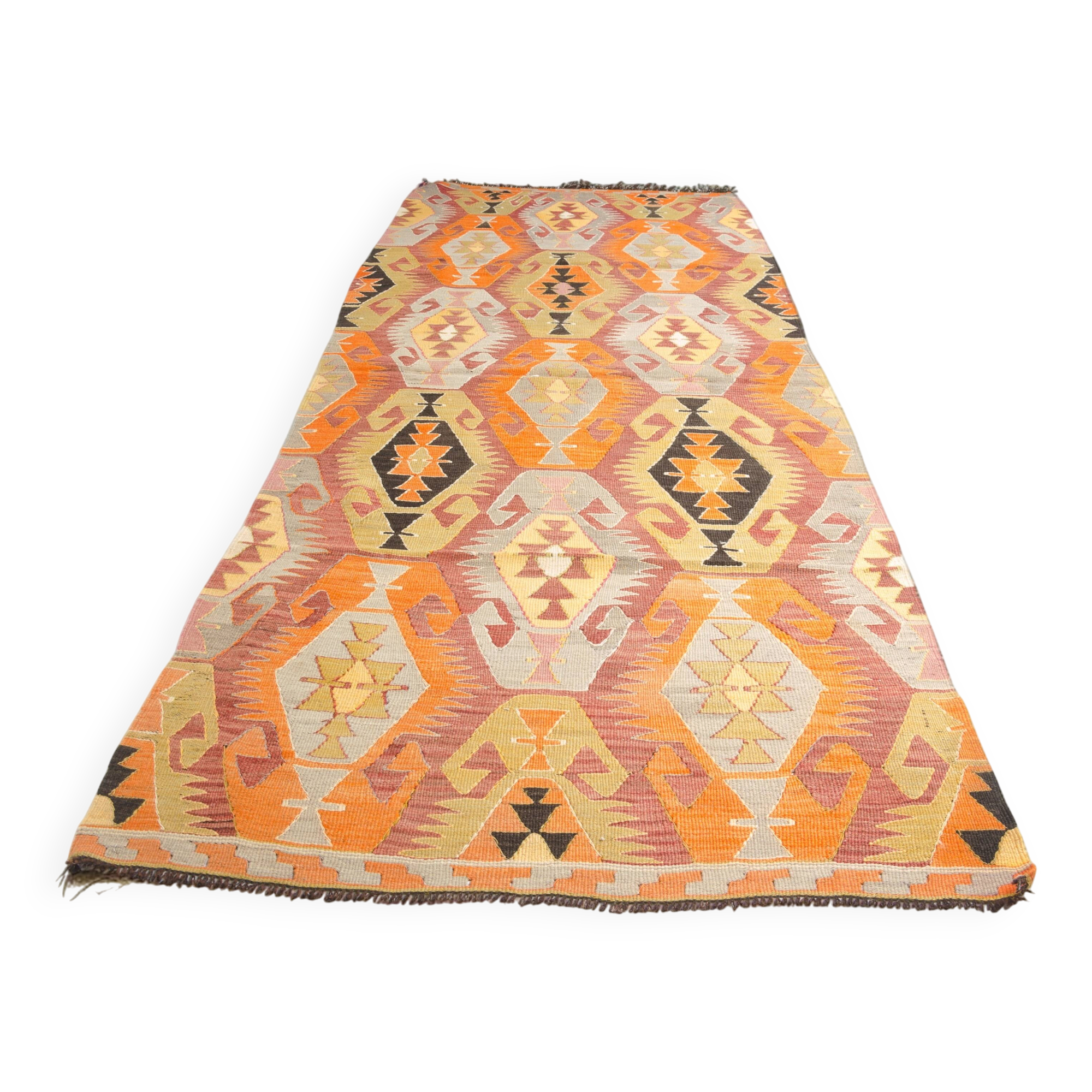 Vintage Anatolian Wool Kilim Rug sku132