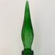 Carafe en verre italien Empoli, années 60