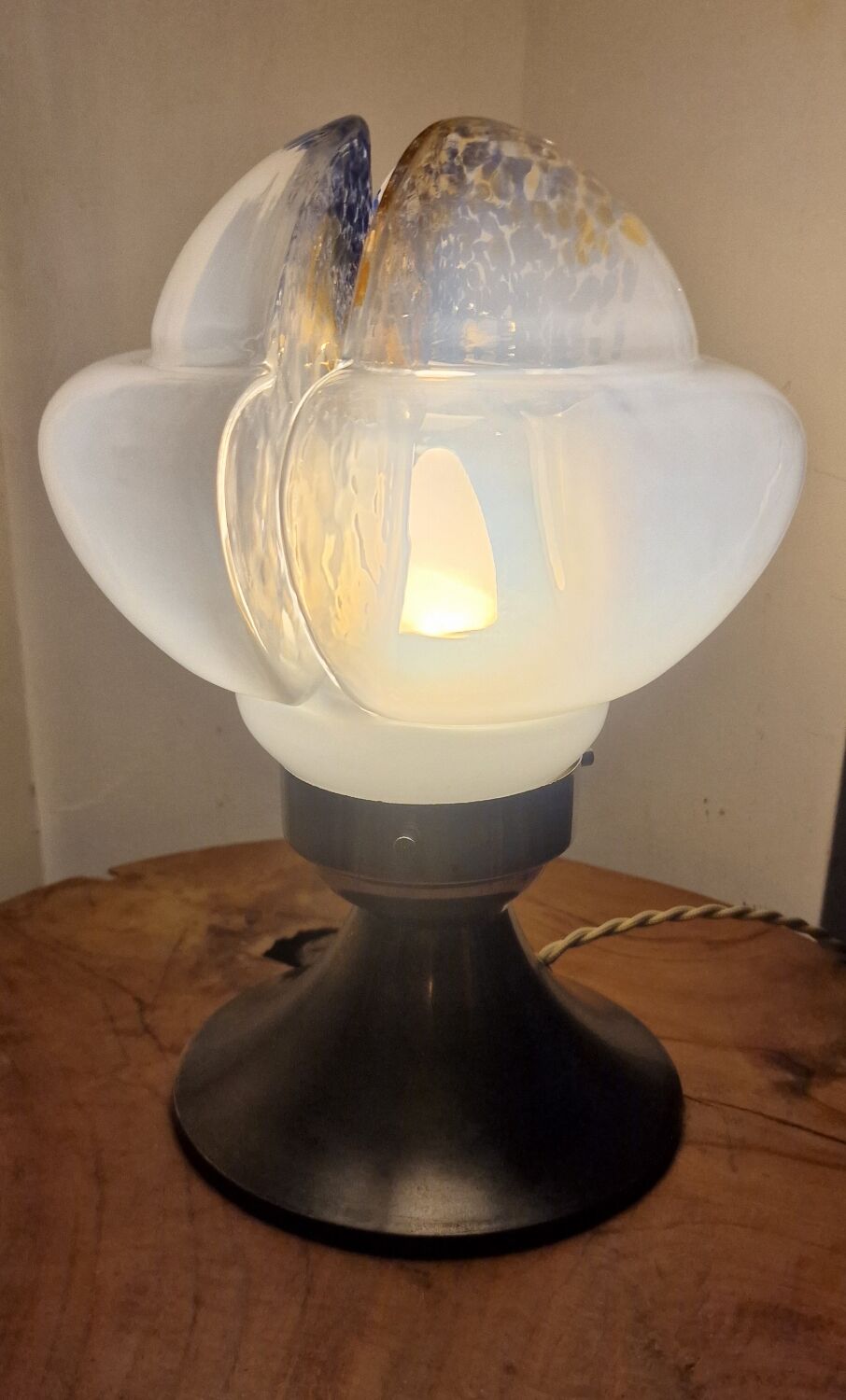 Murano Mazzega table lamp