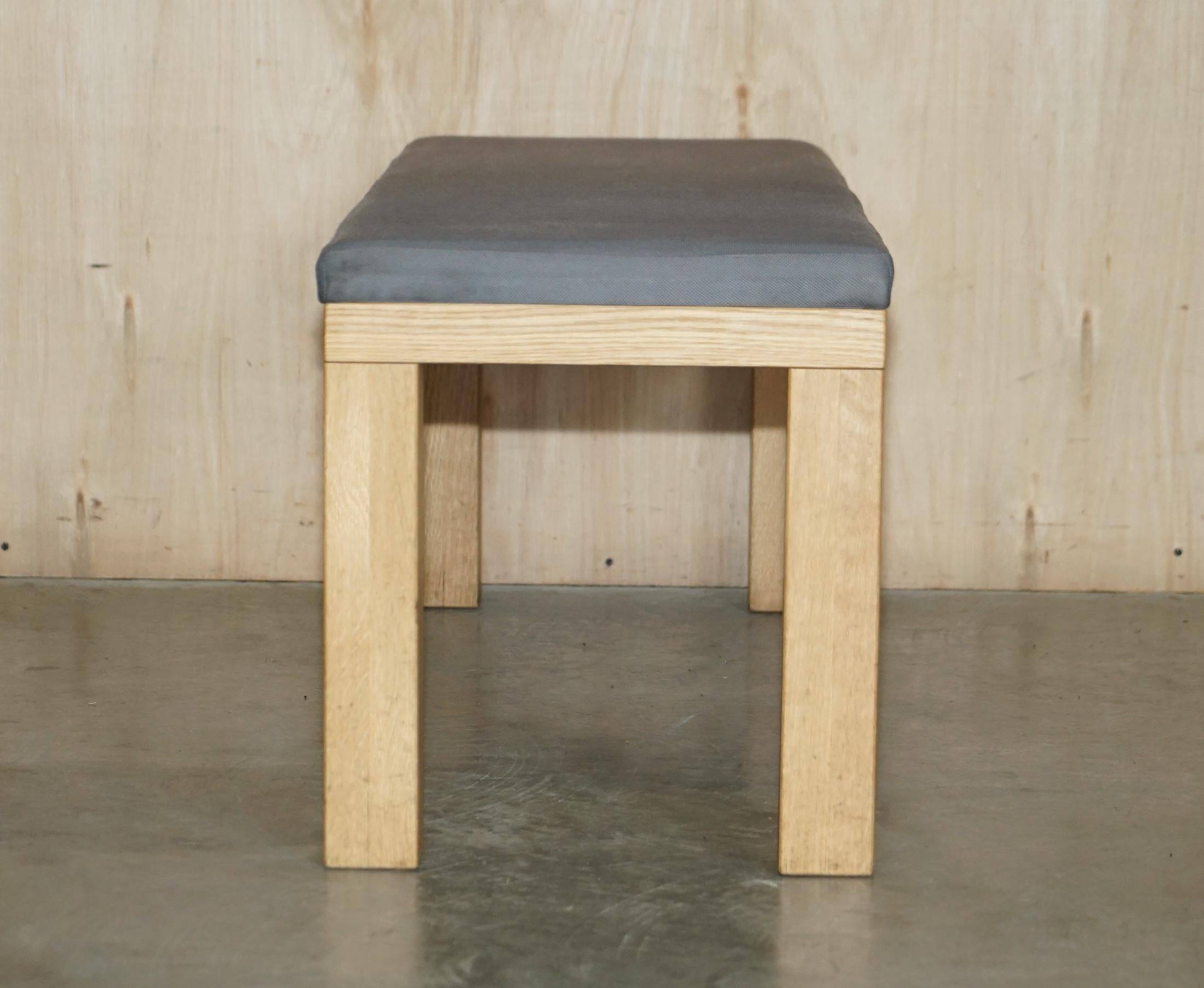 James Burleigh Bosa kitchen bench in handmade oak