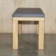 James Burleigh Bosa kitchen bench in handmade oak