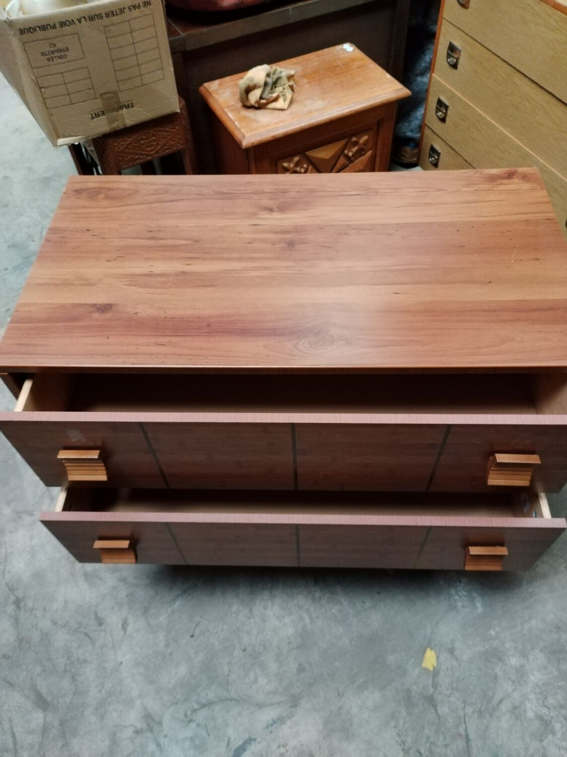 80s chest of drawers