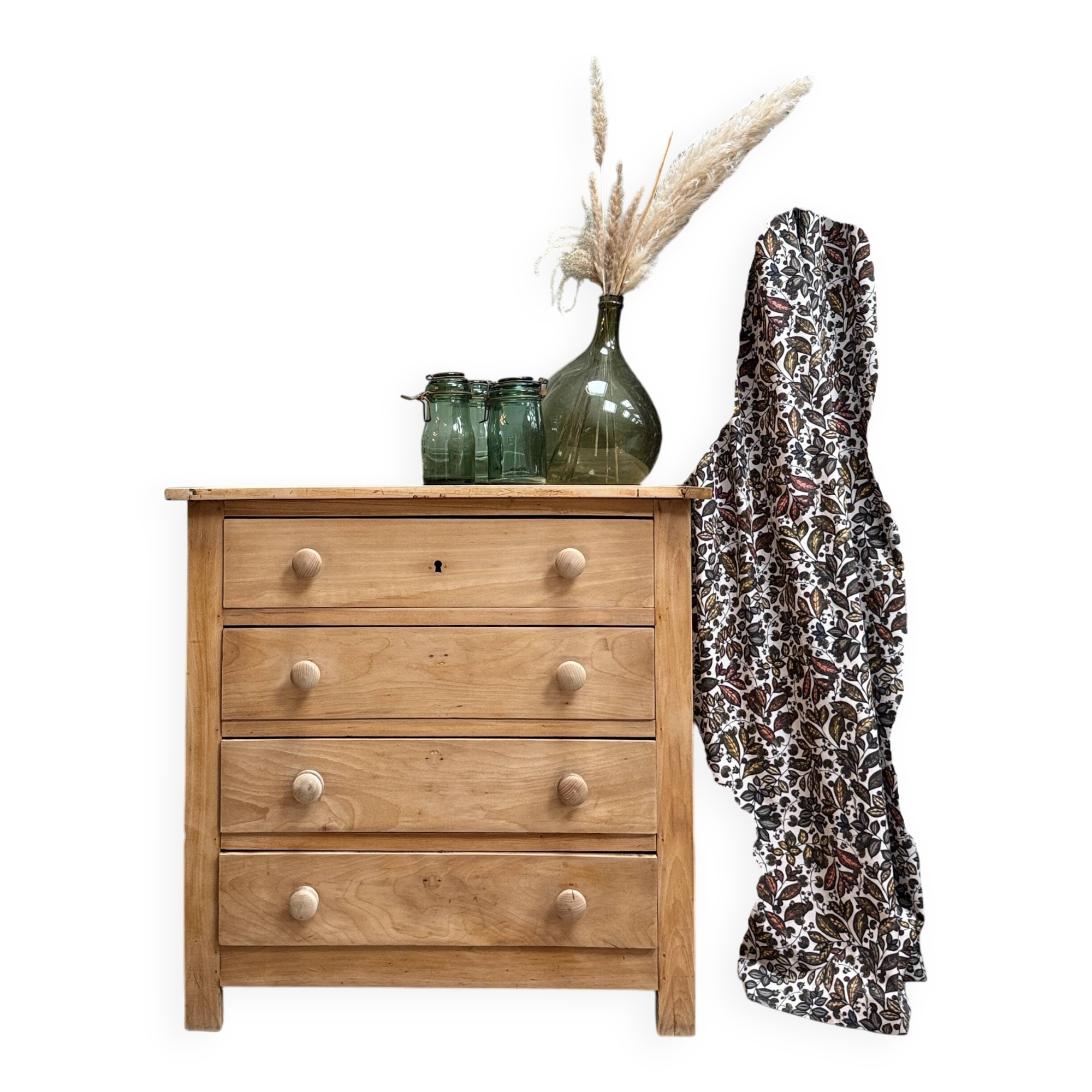 Commode vintage rénovée