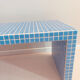 Ceramic mosaic tile coffee table