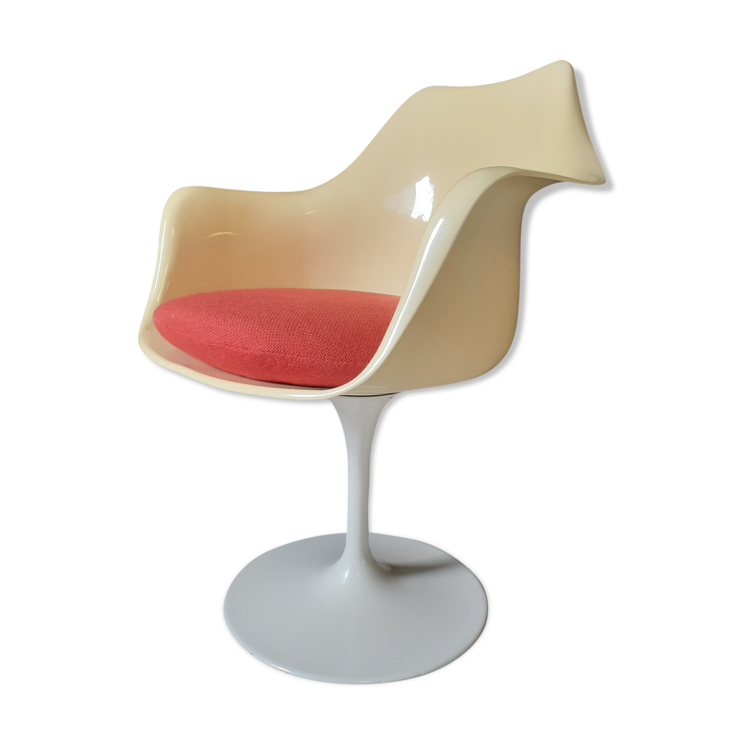 Italian swivel chair "tulip", design Rudi Bonzanini circa 1970