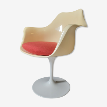 Chaise italienne pivotante tulip,  design Rudi Bonzanini vers 1970