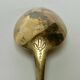 6 spoonfuls silver and vermeil poincon minerve gaston bardies 19th 122 grams