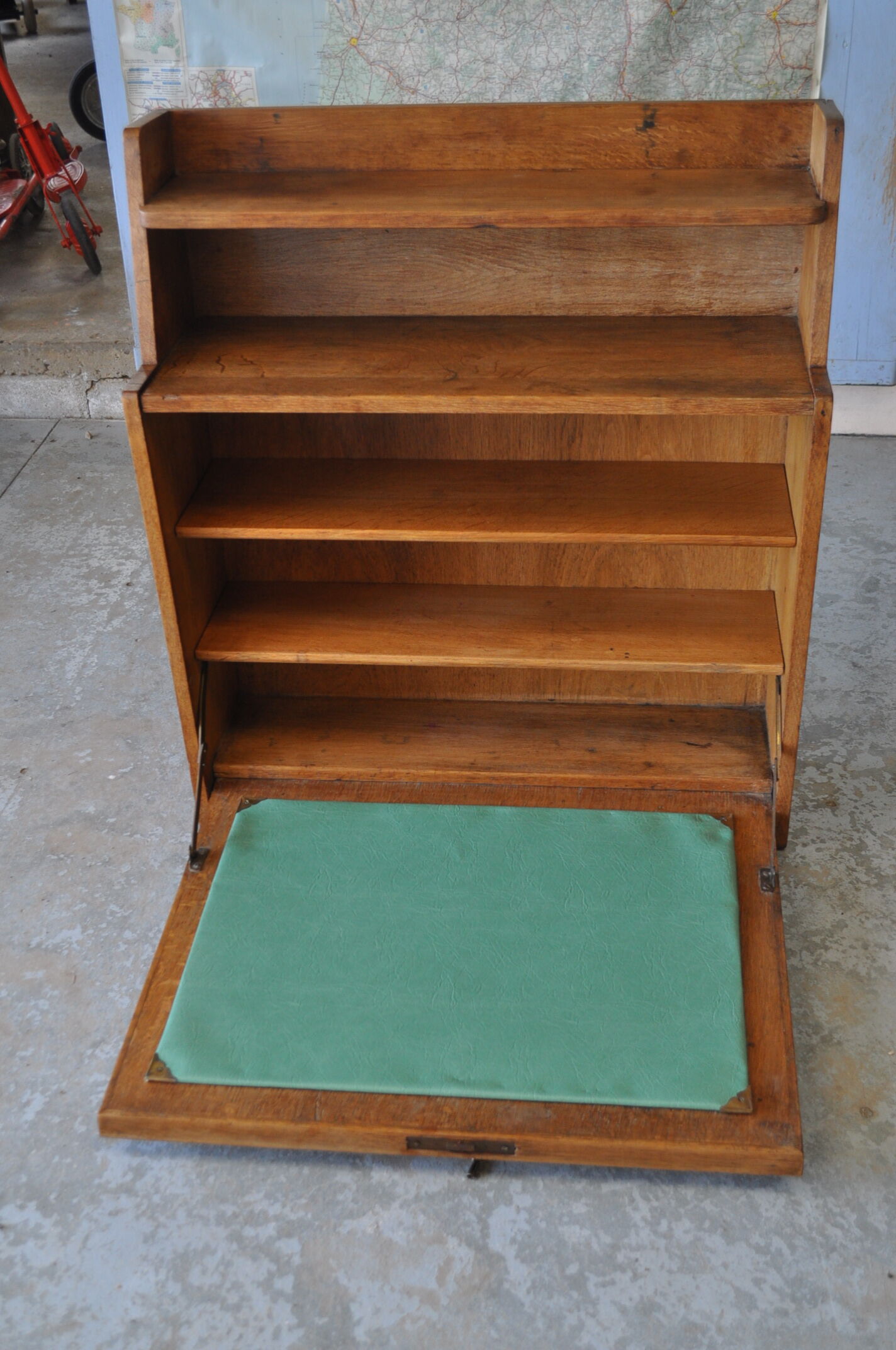Vintage wall secretary