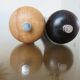 Salt and pepper mills " stoha design " germany, xxl, beech, 1980s