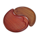 Tray Yon Yang in teak and padouk