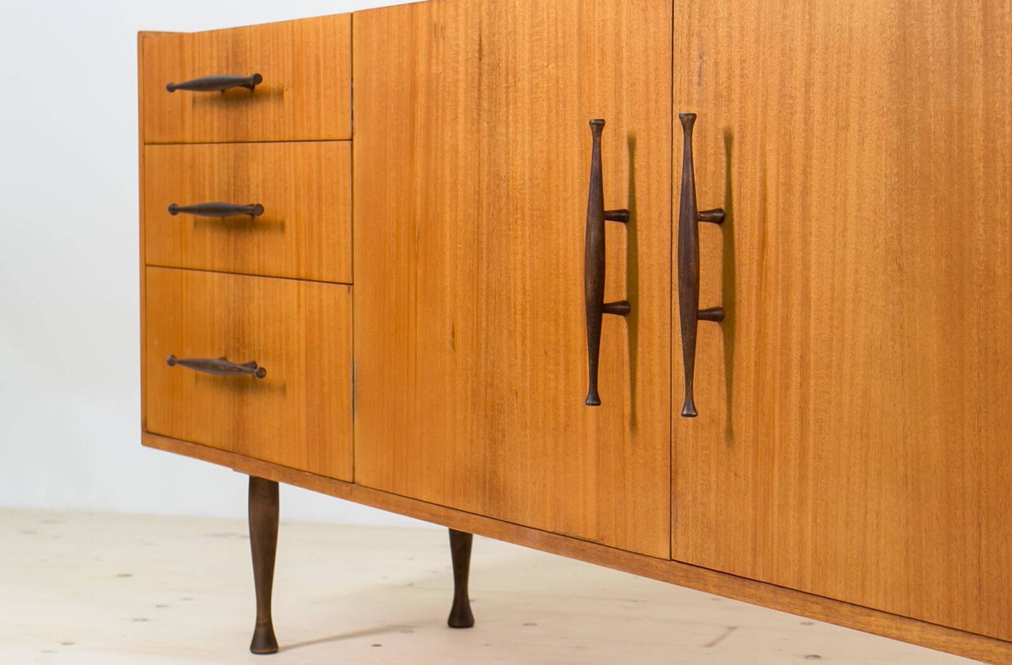 Marian Grabiński sideboard for Jarocin furniture factory, mid-century modern elegance, 1950s