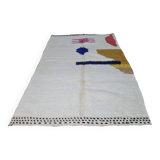 Mrirt handmade wool Berber rug 250 X 150 CM