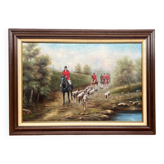 P. Delange “Fox hunting”.